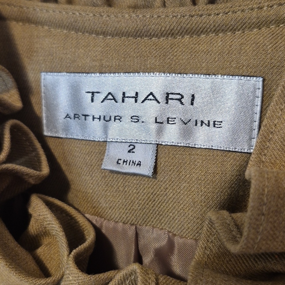 TAHARI Arthur S. Levine Ruffles Blazer / Jacket - 2 - Picture 4 of 10